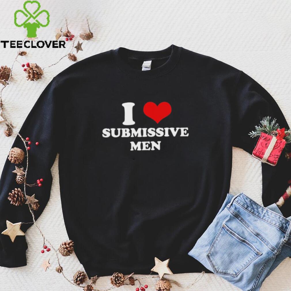 Official i love submissive men shirt Official i love submissive men shirt