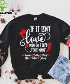Official if It Isn’t Love Ronnie Bobby Ricky Mike Ralph & Johnny Shirt