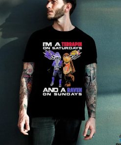 Official i’m terrapin on saturdays and a raven on sundays hoodie, sweater, longsleeve, shirt v-neck, t-shirt