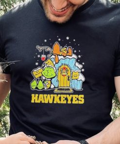 Official iowa Hawkeyes Grinch Nuts Welcome Christmas T Shirt