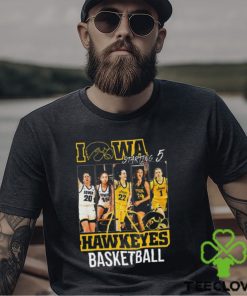Official iowa Hawkeyes Starting 5 Women’s Basketball Shirt