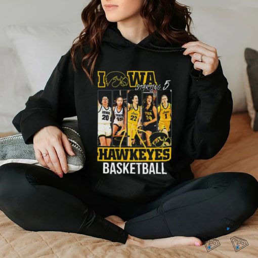 Official iowa Hawkeyes Starting 5 Women’s Basketball Shirt