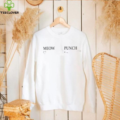 Official itzavibe meow punch hoodie, sweater, longsleeve, shirt v-neck, t-shirt