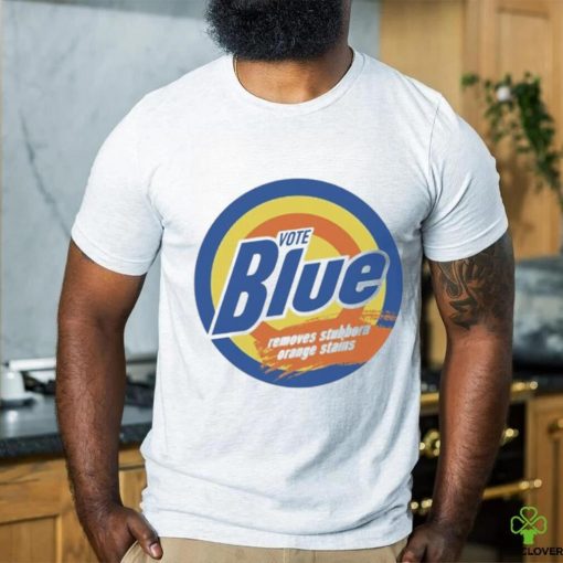 Official jack Hopkins Vote Blue Removes Stubborn Orange Stains Shirt