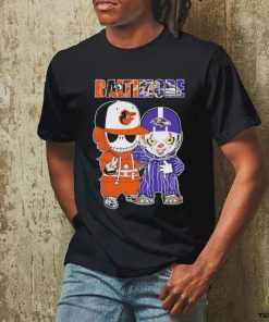 Official jack Skellington Baltimore Orioles And Pennywise Baltimore Ravens Baltimore City Shirt