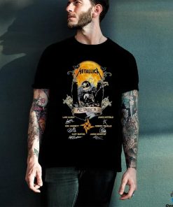 Official jack Skellington Collab Metallica Signature Halloween T Shirt