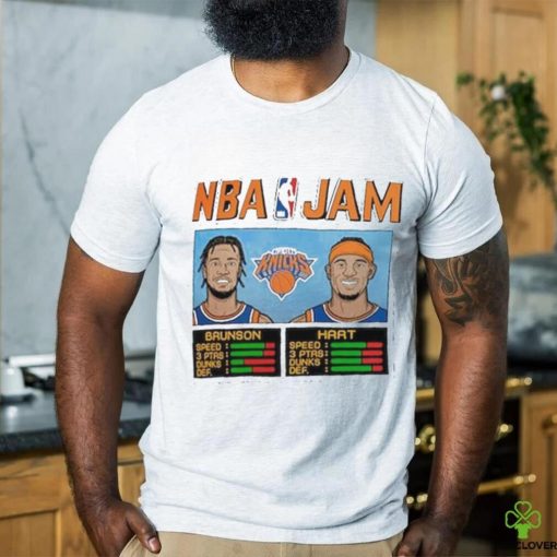Official jalen Brunson Josh Hart New York Knicks Homage Unisex Nba Jam T Shirt
