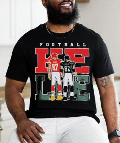 Official jason Kelce And Travis Kelce American Football T hoodie, sweater, longsleeve, shirt v-neck, t-shirt