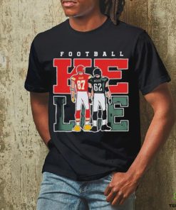 Official jason Kelce And Travis Kelce American Football T hoodie, sweater, longsleeve, shirt v-neck, t-shirt