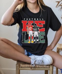 Official jason Kelce And Travis Kelce American Football T hoodie, sweater, longsleeve, shirt v-neck, t-shirt