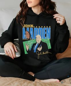 Official john Madden Signature T Shirt