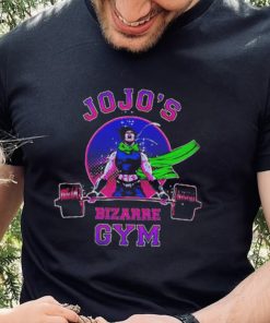 Official jojo’s Bizarre Adventure Anime Gym shirt 1 Official jojo’s Bizarre Adventure Anime Gym shirt