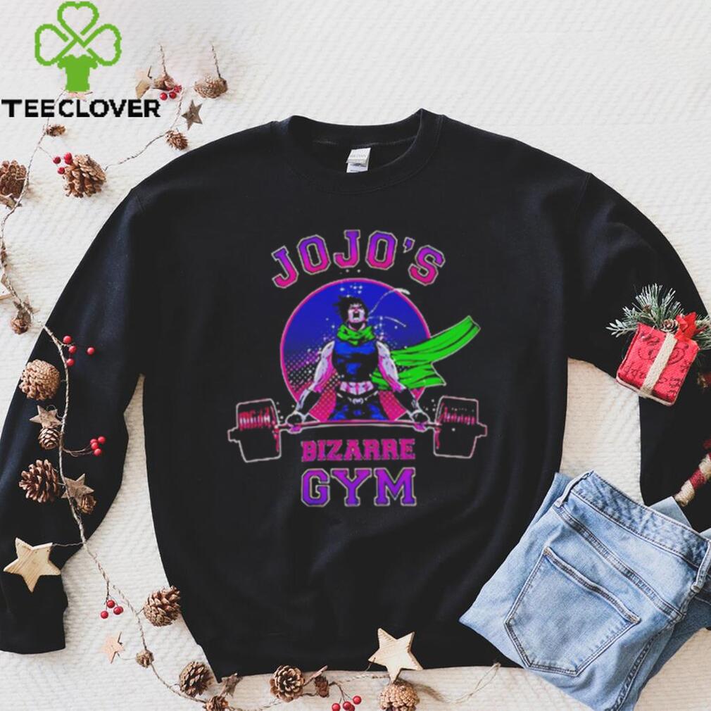 Official jojo’s Bizarre Adventure Anime Gym shirt Official jojo’s Bizarre Adventure Anime Gym shirt