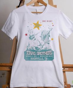 Official jonas Brothers Five Albums One Night Oct 09 2023 Bridgestone Arena Nashville Shirt