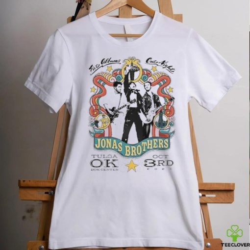 Official jonas brothers tulsa 2023 concert shirt
