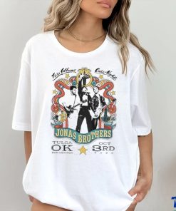 Official jonas brothers tulsa 2023 concert shirt