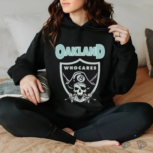 Official josh Jacobs Oakland Who Cares 8 Raiders Shirt