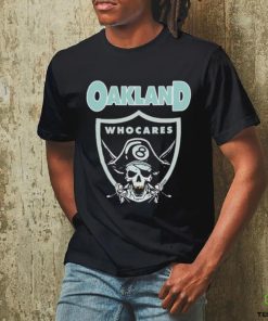 Official josh Jacobs Oakland Who Cares 8 Raiders Shirt