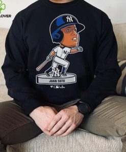 Official juan Soto New York Yankees Navy Bobblehead T Shirt