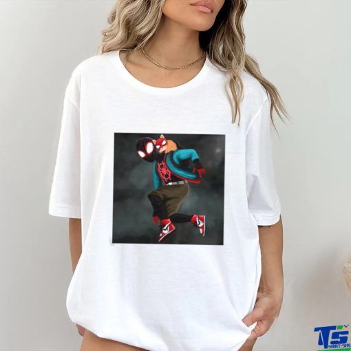 Official jump Jump Spiderverse Movie T shirt