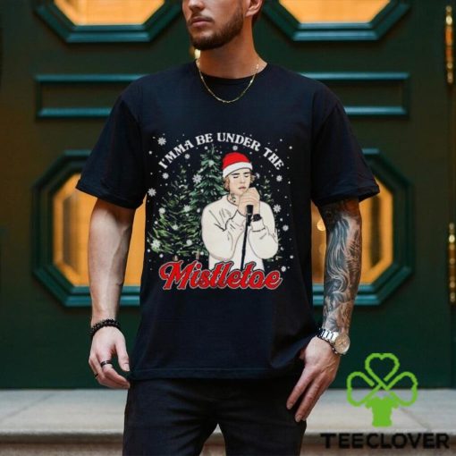 Official justin Bieber I’mma Be Under The Mistletoe Christmas Shirt