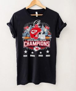 Official kansas City Chiefs Back To Back American Football Conference Champions 2024 Shirt
