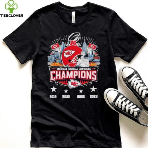 Official kansas City Chiefs Back To Back American Football Conference Champions 2024 Shirt