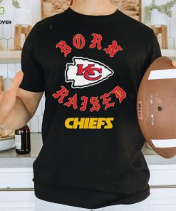 Official kansas City Chiefs Born X Raised Unisex T Shirt