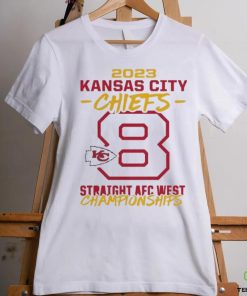 Official kansas City Chiefs Eight Time Afc West Division Champions Shirt