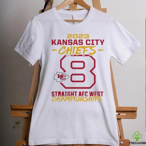 Official kansas City Chiefs Eight Time Afc West Division Champions Shirt