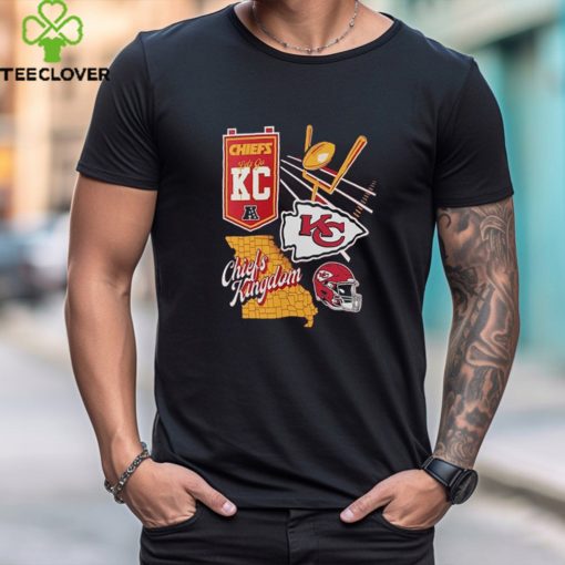 Official kansas City Chiefs NFL Split Zone Shirt