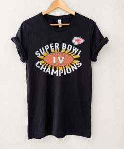 Official kansas City Chiefs Super Bowl Iv Champions T Shirt