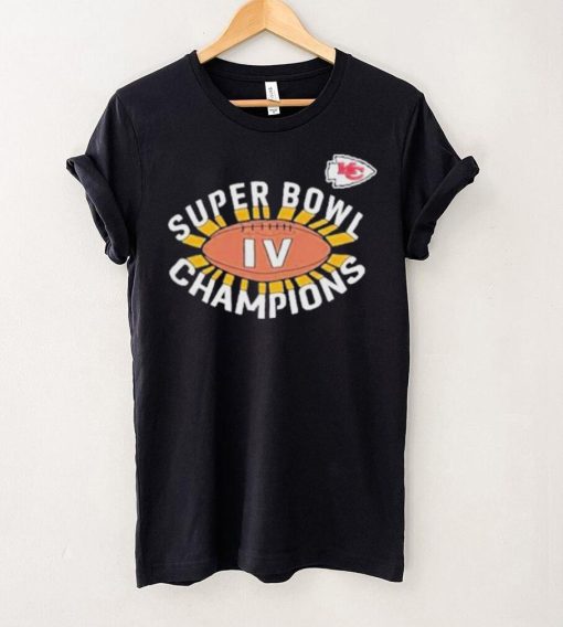 Official kansas City Chiefs Super Bowl Iv Champions T Shirt