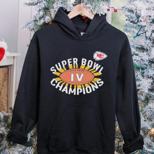 Official kansas City Chiefs Super Bowl Iv Champions T Shirt