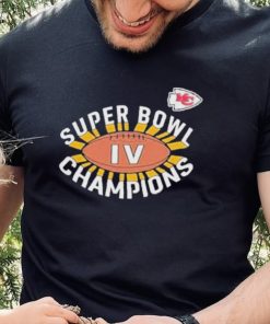 Official kansas City Chiefs Super Bowl Iv Champions T Shirt