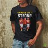 Official kansas City Strong Travis Kelce Andy Reid And Patrick Mahomes Signatures Shirt