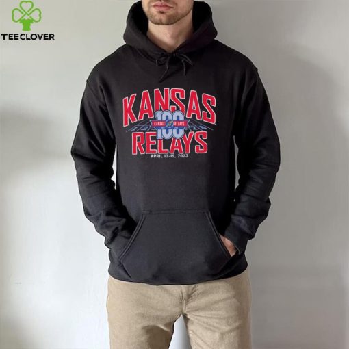 Official kansas Relays 100th of 1923 2023 Commemorative T Shirt