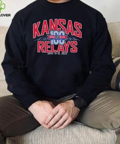 Official kansas Relays 100th of 1923 2023 Commemorative T Shirt