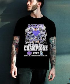 Official kansas State Wildcats Pop Tarts Bowl Champions 2023 December 26 2023 At Camping World Stadium In Orlando Florida T Shirt