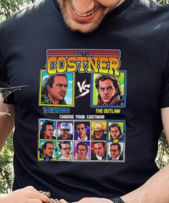 Official kevin Costner Fighter The Mariner vs The Outlaw shirt