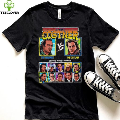 Official kevin Costner Fighter The Mariner vs The Outlaw shirt