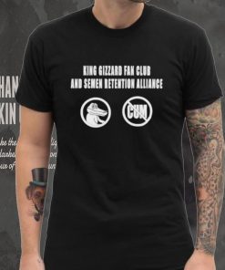 Official kgatlw King Gizzard Club And Semen Retention Alliance Shirt