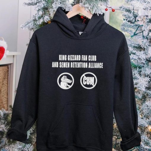 Official kgatlw King Gizzard Club And Semen Retention Alliance Shirt
