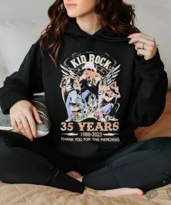 Official kid rock 35 years 1988 2023 thank you for the memories shirt
