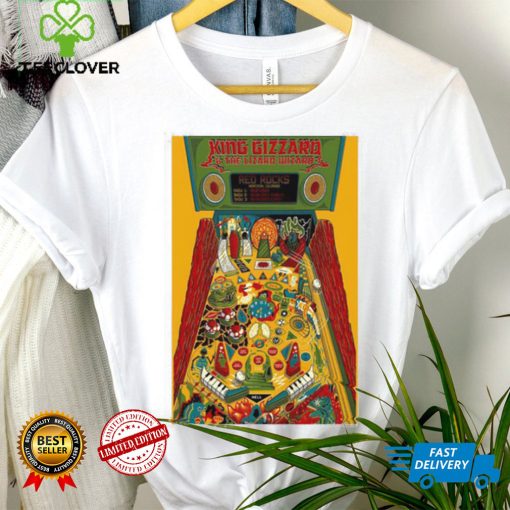 Official king Gizzard Red Rocks 2023 Poster Shirt