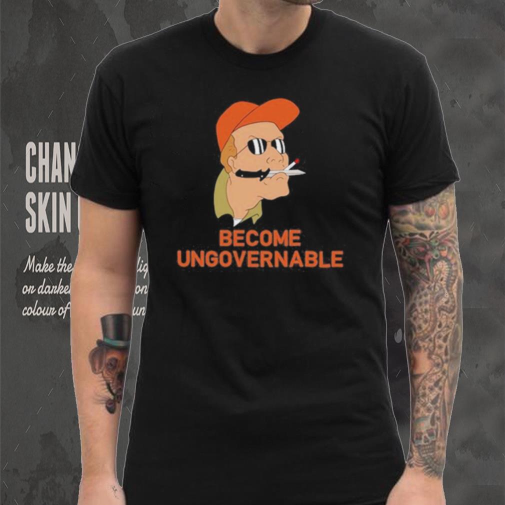 Official king Of The Hill Become Ungovernable Rusty Shackleford Shirt Official king Of The Hill Become Ungovernable Rusty Shackleford Shirt