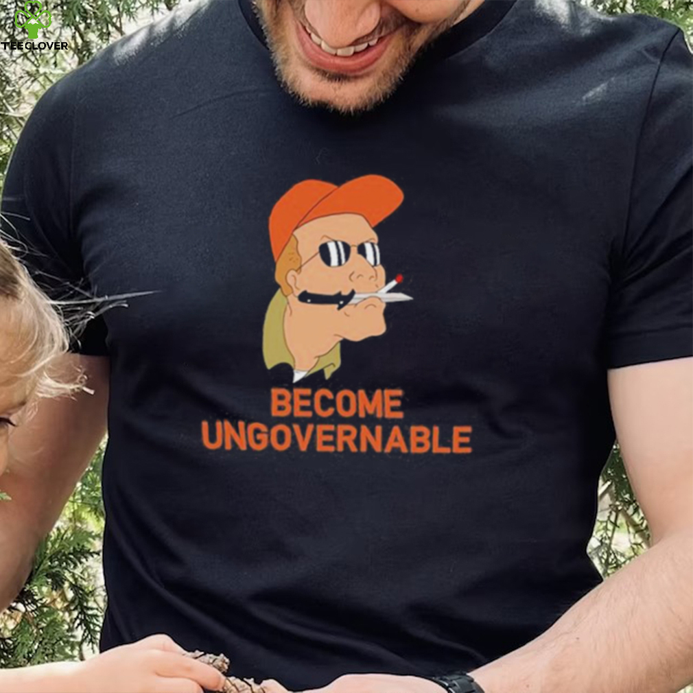 Official king Of The Hill Become Ungovernable Rusty Shackleford Shirt Official king Of The Hill Become Ungovernable Rusty Shackleford Shirt