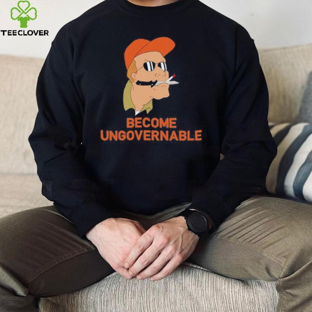 Official king Of The Hill Become Ungovernable Rusty Shackleford Shirt Official king Of The Hill Become Ungovernable Rusty Shackleford Shirt