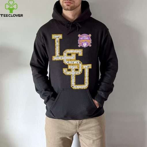 Official lSU Teams Players Names 2023 National Champions Logo Shirt