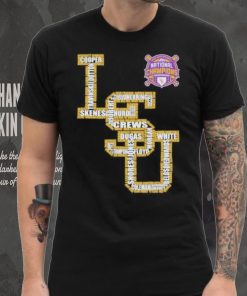 Official lSU Teams Players Names 2023 National Champions Logo Shirt